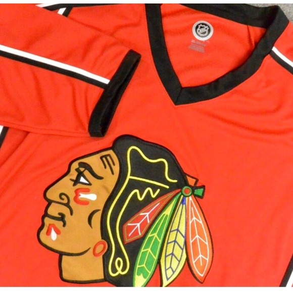 Chicago Blackhawks Jersey Mens XL Red NHL Team Apparel Pullover Hockey Shirt - Picture 1 of 9